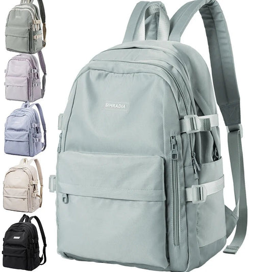 Fashion Customized Students Bags New Style Soft Fabric Backpack Outdoor Daily Unisex College School Bags Backpack Hiking - MCROONS.COM