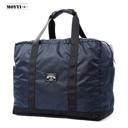 Foldable Tote Travel Bags for Men Weekend Overnight Duffle Bag 38L Large Storage Bags - MCROONS.COM