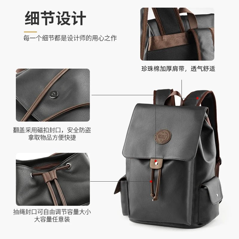 High - Quality Laptop Backpack Waterproof Large - Capacity Fashion Direct Sales Backpack Unisex Oxford Bag for Man - MCROONS.COM