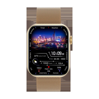 HW92 Square Inteligentes Sport Smart Watch IP67 Unisex Digital Watches Fitness Outdoor Call Blood Oxygen Fashion Smartwatch - MCROONS.COM