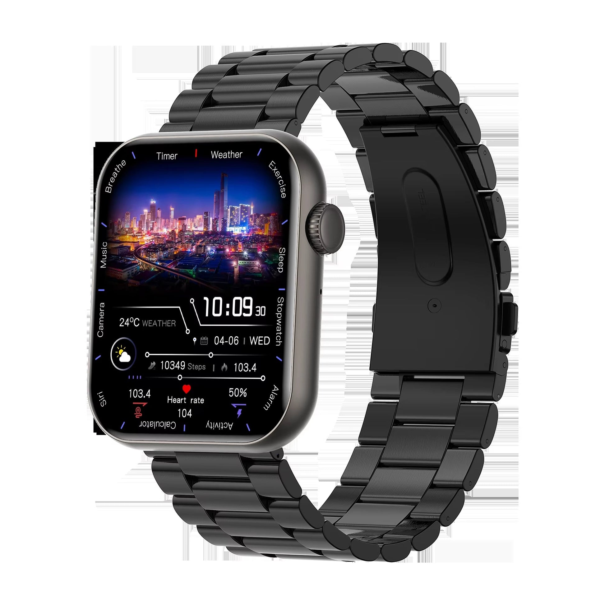HW92 Square Inteligentes Sport Smart Watch IP67 Unisex Digital Watches Fitness Outdoor Call Blood Oxygen Fashion Smartwatch - MCROONS.COM