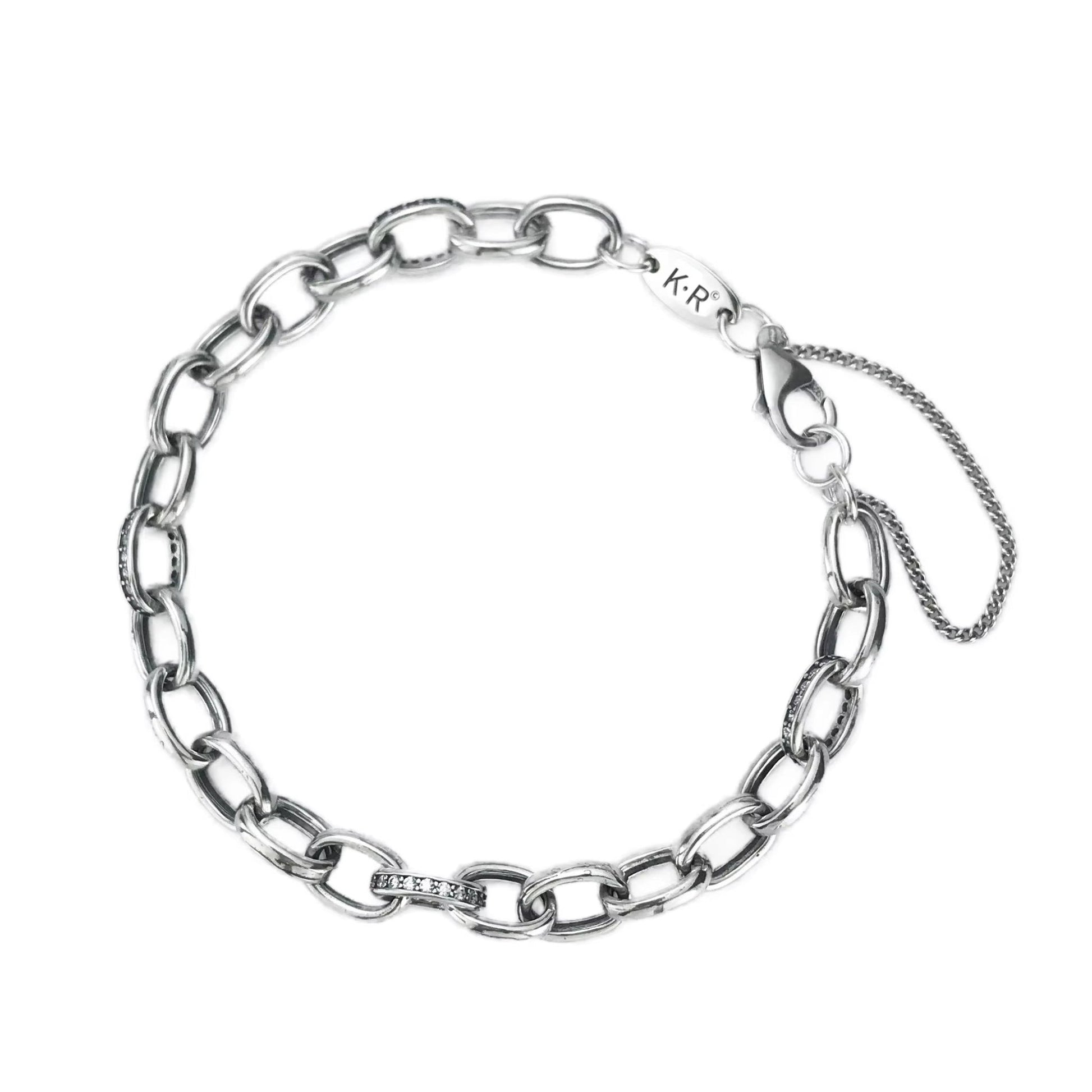 KR Jewel Kairui Artisan Trendy Zircon Stone Charm Bracelets & Bangles Unisex & Children'S Fashion Jewelry for Parties Weddings - MCROONS.COM