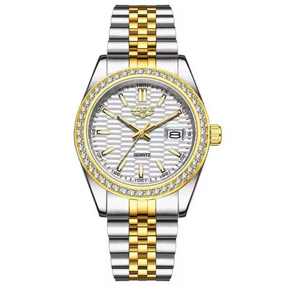 LIGE 89186 2025 Men Watch Classic Original Business Quartz Watch for Man 30M Waterproof Luminous Stainless Steel Band Relojs - MCROONS.COM