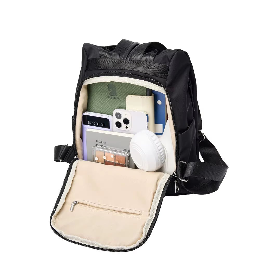 Lightweight Anti - Theft Backpacks for Women Nylon Backpack Ladies Large Capacity Travel Backpacks - MCROONS.COM