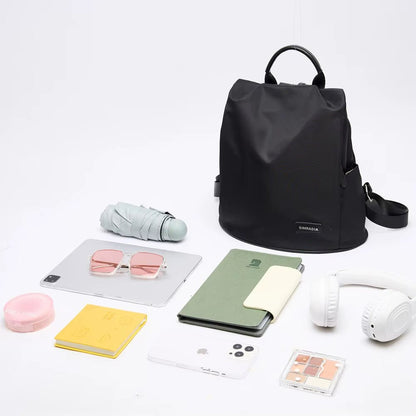 Lightweight Anti - Theft Backpacks for Women Nylon Backpack Ladies Large Capacity Travel Backpacks - MCROONS.COM