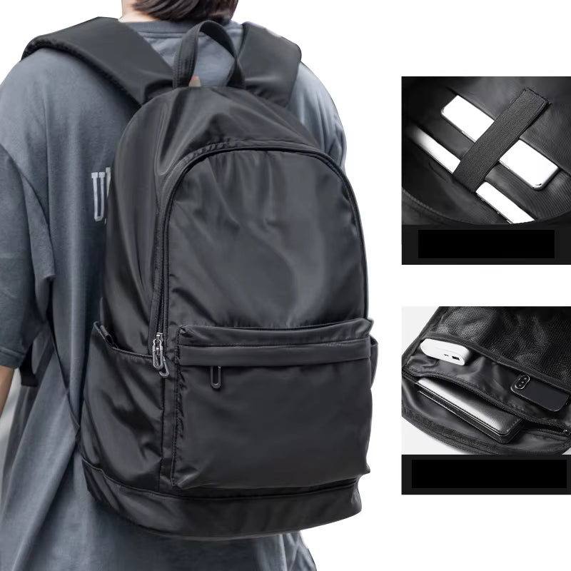 Lightweight School Bags for Men Laptop Backpack Outdoor Travel Sport College Backpack - MCROONS.COM
