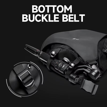 Luxury Men'S Chest Bag Waterproof Travel Crossbody Bags Embroidered Logo Leather Mixed Oxford Sports Causal Sling Bag for Men - MCROONS.COM