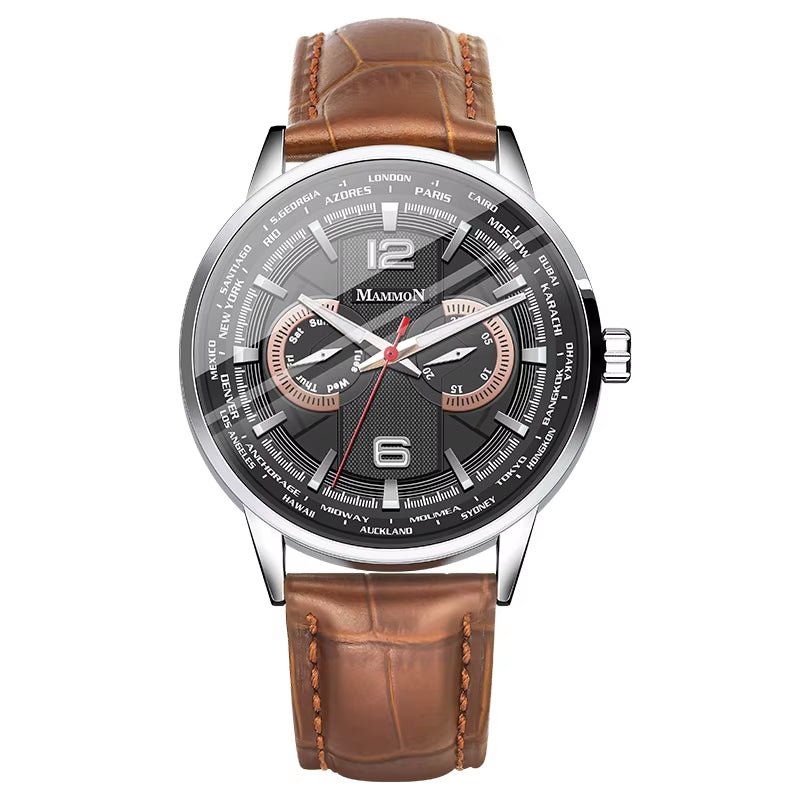 M M039 Waterproof Luminous Sport Calendar Date Mens Style Premium Wrist Watches New 2022 Wholesale - MCROONS.COM