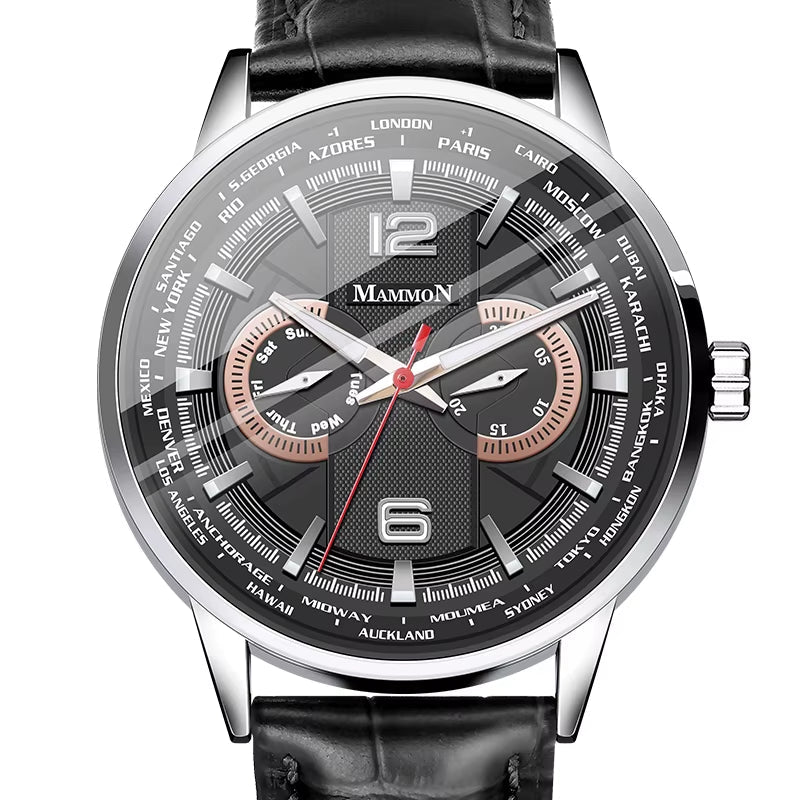 M039 Z Luminous Calendar Week Display Date Sport Waterproof Hand Watches for Men Wholesale Custom - MCROONS.COM