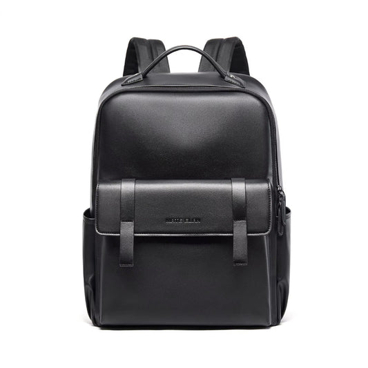 Mate Elan PU Leather Laptop Bags for Men Rucksack Waterproof Business PU Leather Backpack - MCROONS.COM