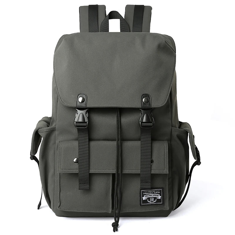 Men Rolltop Laptop Backpack Man Large Capacity Motorcycle Backpack Outdoor Waterproof Rucksack Anti - Theft Travel Backpack - MCROONS.COM