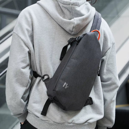 Men Sling One Shoulder Bag Boy Waterproof Travel Small Chest Bag Slim Mini Crossbody Bag Casual Daypacks Men Japanese - MCROONS.COM