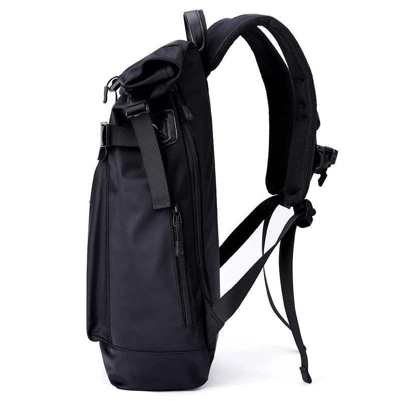 Men'S Backpack Anti - Theft Travel Bag for Men Roll Top Water - Resistant Laptop Rucksack Outdoor Backpack - MCROONS.COM