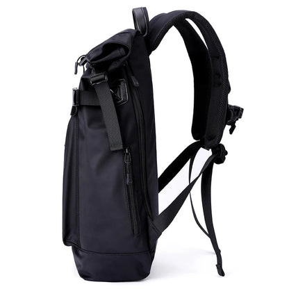 Men'S Backpack Anti - Theft Travel Bag for Men Roll Top Water - Resistant Laptop Rucksack Outdoor Backpack - MCROONS.COM