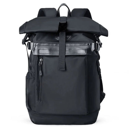 Men'S Backpack Anti - Theft Travel Bag for Men Roll Top Water - Resistant Laptop Rucksack Outdoor Backpack - MCROONS.COM