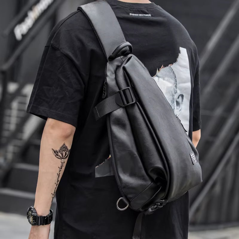 Men'S Chest Backpack for Men'S Single Strap Backpack Sling Bag Chest Shoulder Sport Travel Crossbody Bag - MCROONS.COM