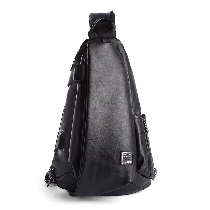 Men'S Chest Backpack for Men'S Single Strap Backpack Sling Bag Chest Shoulder Sport Travel Crossbody Bag - MCROONS.COM