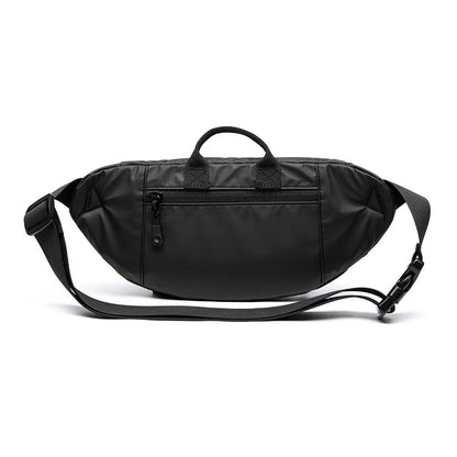 Men'S Shoulder Bag PVC Commute Vintage Water Resistant Travel Crossbody Bag Men Custom Logo Unisex Bags Can Fit 7.9 Inch Flat - MCROONS.COM