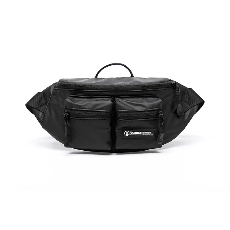 Men'S Shoulder Bag PVC Commute Vintage Water Resistant Travel Crossbody Bag Men Custom Logo Unisex Bags Can Fit 7.9 Inch Flat - MCROONS.COM