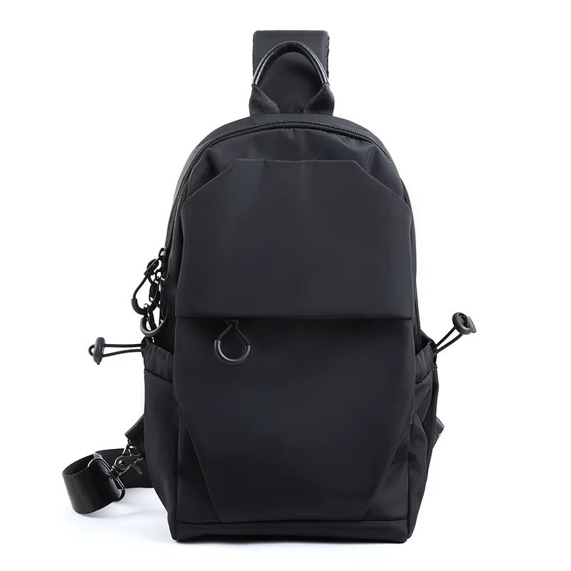 Men'S Sling Bag Large Capacity Unisex Waterproof Shoulder Sling Chest Bag Anti - Theft - MCROONS.COM