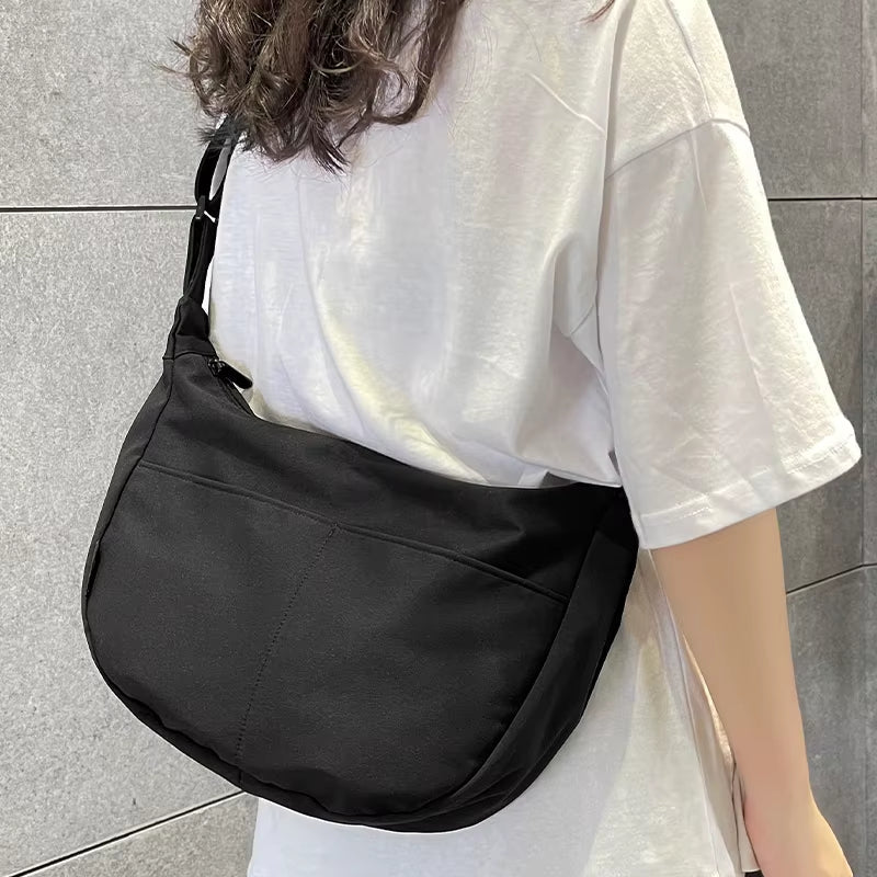 Mini Belt Bag with Adjustable Strap Nylon Hobo Bags Shoulder Waist Pouch Chest Bag for School Casual Sport Camping Hiking - MCROONS.COM