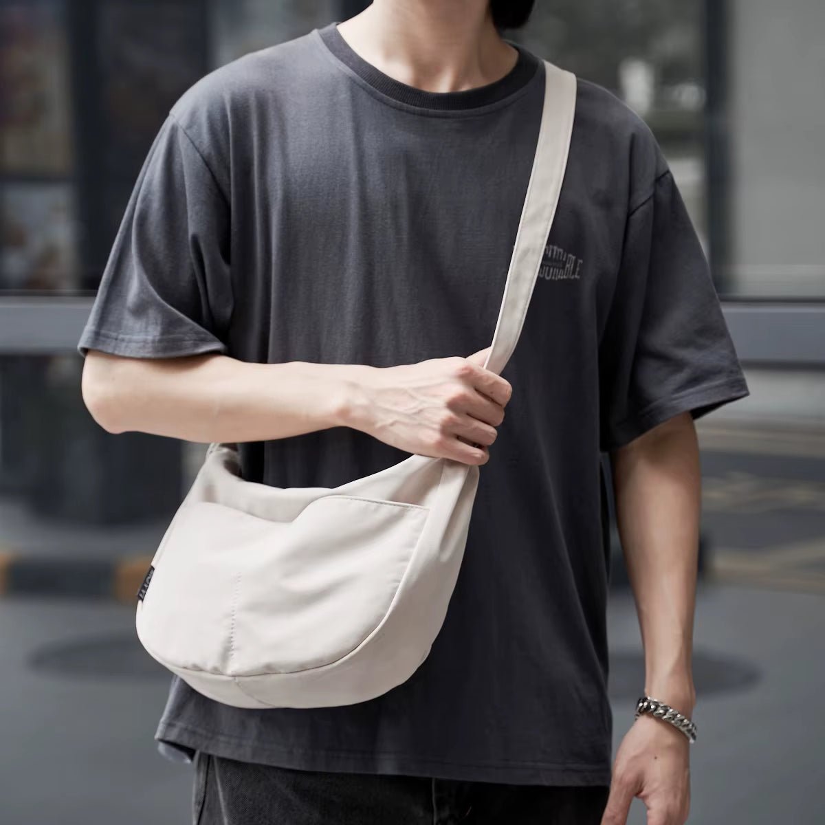 Mini Belt Bag with Adjustable Strap Nylon Hobo Bags Shoulder Waist Pouch Chest Bag for School Casual Sport Camping Hiking - MCROONS.COM