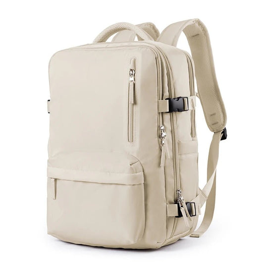 Mochilas Extended 40L Black Carry on Backpack Men Business Laptop Travel Backpack - MCROONS.COM