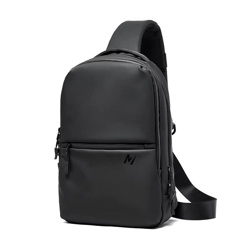 MOYYI Men'S Chest Bags Sports Outdoor Crossbody Bags for Travel Waterproof anti Theft Zipper Chest Sling Bag for Men - MCROONS.COM