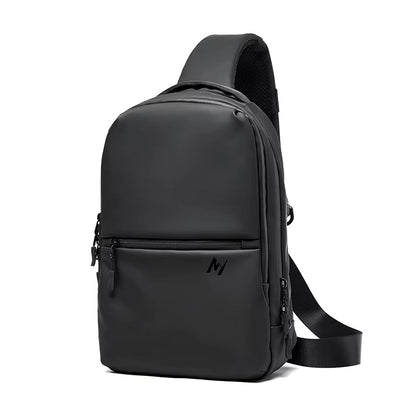 MOYYI Men'S Chest Bags Sports Outdoor Crossbody Bags for Travel Waterproof anti Theft Zipper Chest Sling Bag for Men - MCROONS.COM