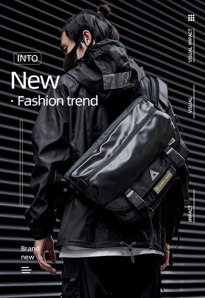 MOYYI Messenger Bags Large Capacity Male Tourist Cycling Messenger Bags for Men Sling Crossbody Bag - MCROONS.COM