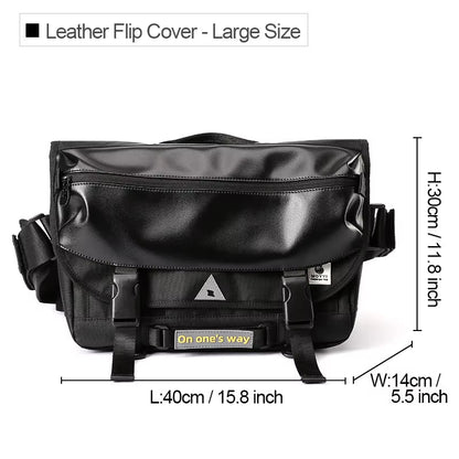 MOYYI Messenger Bags Large Capacity Male Tourist Cycling Messenger Bags for Men Sling Crossbody Bag - MCROONS.COM