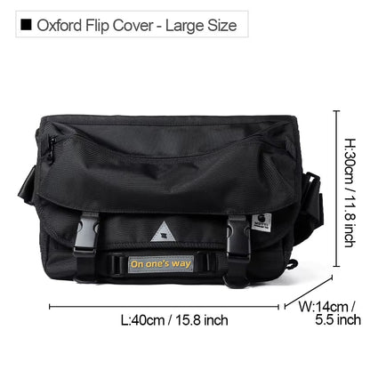 MOYYI Messenger Bags Large Capacity Male Tourist Cycling Messenger Bags for Men Sling Crossbody Bag - MCROONS.COM