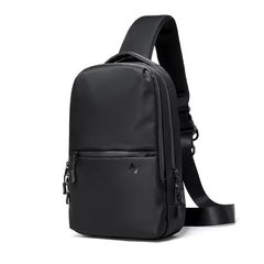 MOYYI Oxford Large Chest Bag for Men Sports Outdoor Sling Chest Bags for Travel Waterproof Men'S Crossbody Shoulder Bag