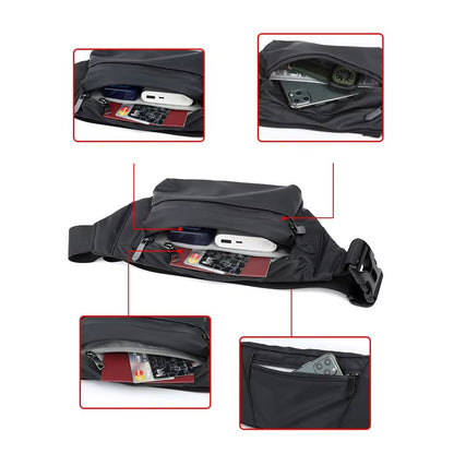 MOYYI Waterproof Belt Bags for Men Unisex Belt Bags Fanny Pack Running Men'S Sport Waist Bags - MCROONS.COM