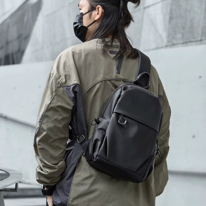 MOYYI Waterproof Crossbody Bags for Men Chest Bag Travel Sports Sling Bags - MCROONS.COM