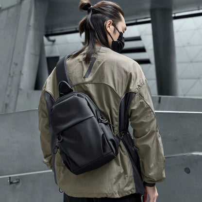 MOYYI Waterproof Crossbody Bags for Men Chest Bag Travel Sports Sling Bags - MCROONS.COM