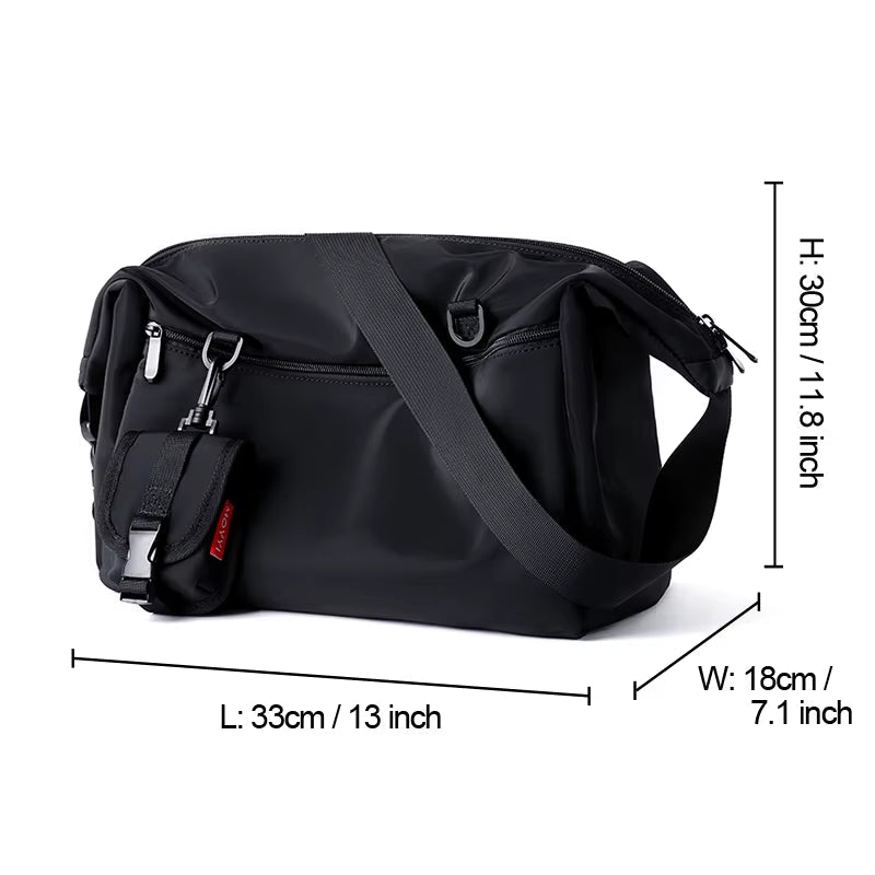 MOYYI Waterproof Light Weight Sport Crossbody Bags for Men Shoulder Bags - MCROONS.COM