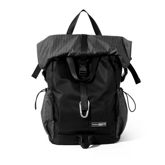 MOYYI Waterproof Outdoor Backpack Expandable Bags for Men Hiking Rolltop Travel Backpack Bags - MCROONS.COM