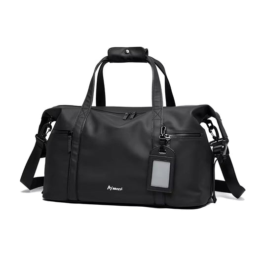 MOYYI Wholesale Customized Men'S Travel Bag PVC Duffel Bag for Men Large Capacity Unisex Waterproof Outdoor Gym Travel Bags - MCROONS.COM