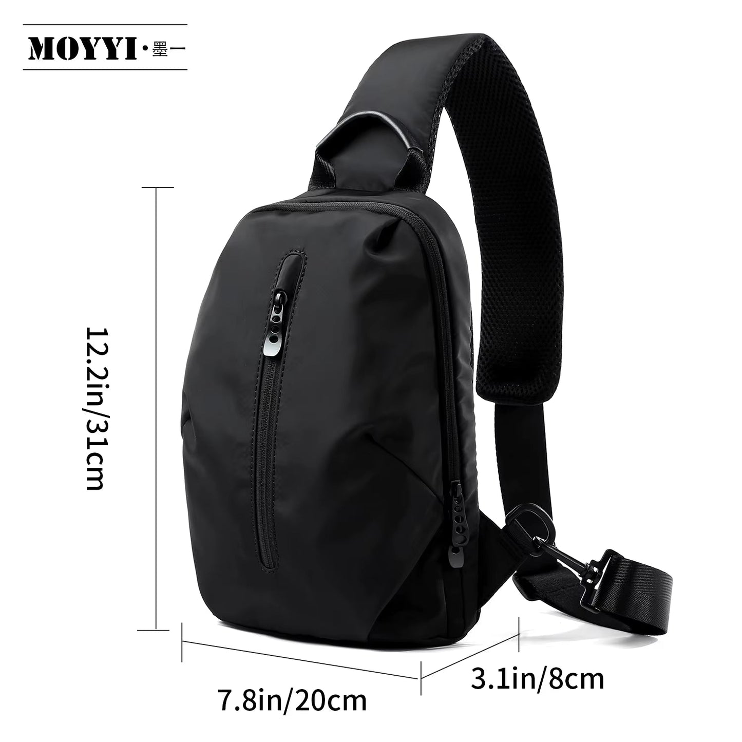MOYYI Wholesale Waterproof Crossbody Bags for Men Outdoor Chest Sling Bags - MCROONS.COM