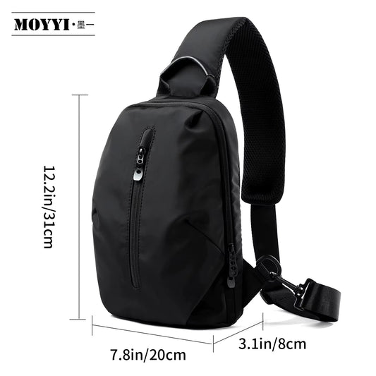 MOYYI Wholesale Waterproof Crossbody Bags for Men Outdoor Chest Sling Bags - MCROONS.COM
