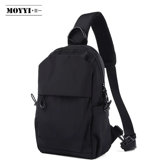 MOYYI Wholesale Waterproof Oxford Chest Bag Unisex Style Causal Sling Bags for Men Shoulder Crossbody Bag without Logo Design - MCROONS.COM