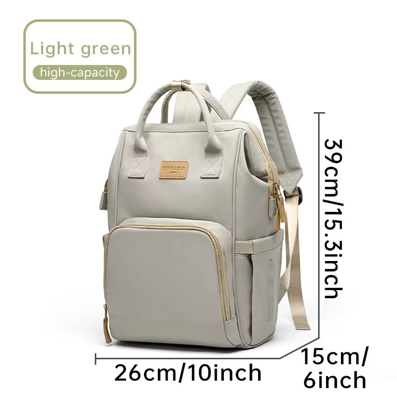 Multi - Functional Mommy Bag Outdoor Baby Bag Waterproof Mom Diaper Mummy Travel Backpack Maternity Nappy Baby Diaper Storage Bags - MCROONS.COM