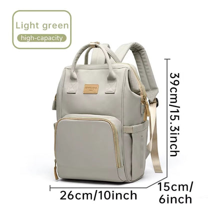 Multi - Functional Mommy Bag Outdoor Baby Bag Waterproof Mom Diaper Mummy Travel Backpack Maternity Nappy Baby Diaper Storage Bags - MCROONS.COM