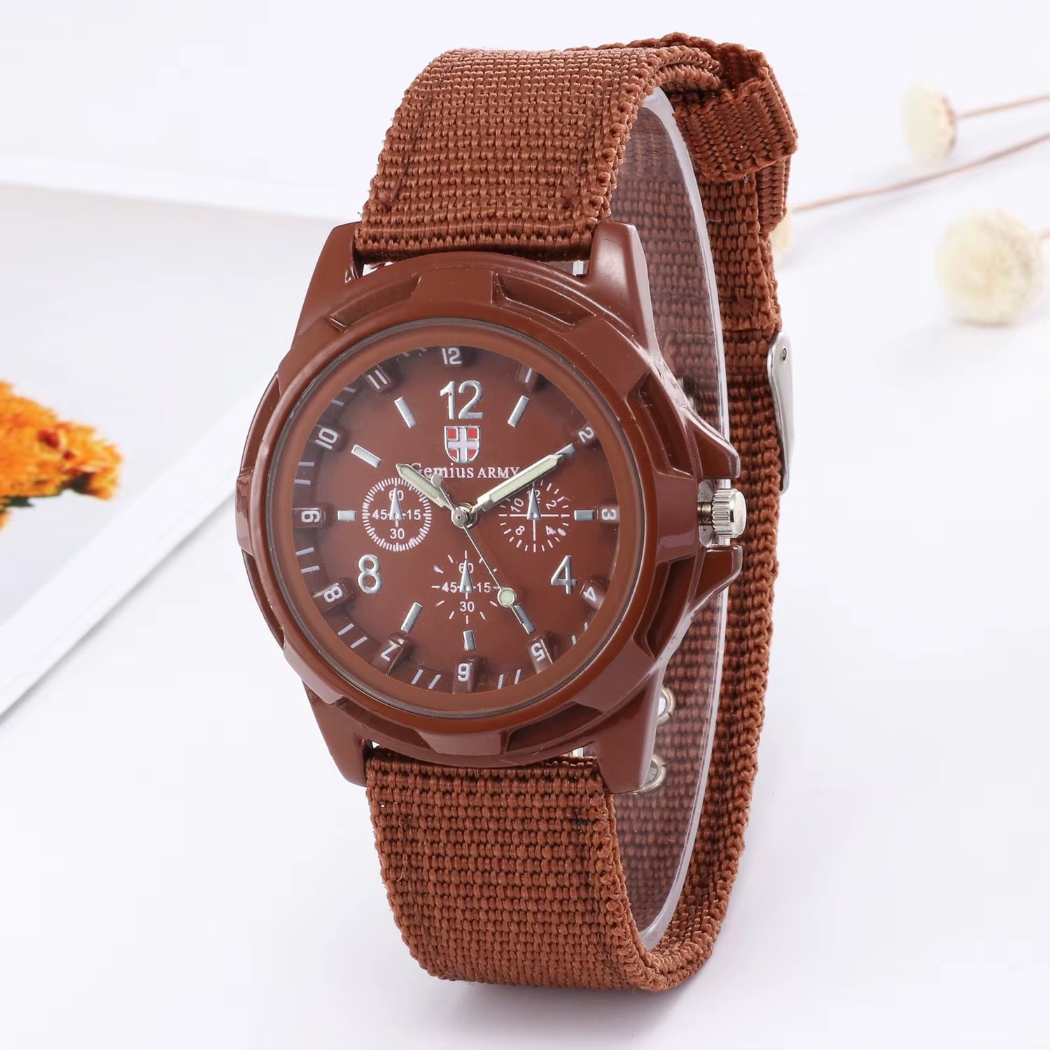 New Hot Selling Luxury Fashion Quartz Charm Type Leisure Business Multi - Functional Field Luminous Men'S Stainless Steel Watch - MCROONS.COM