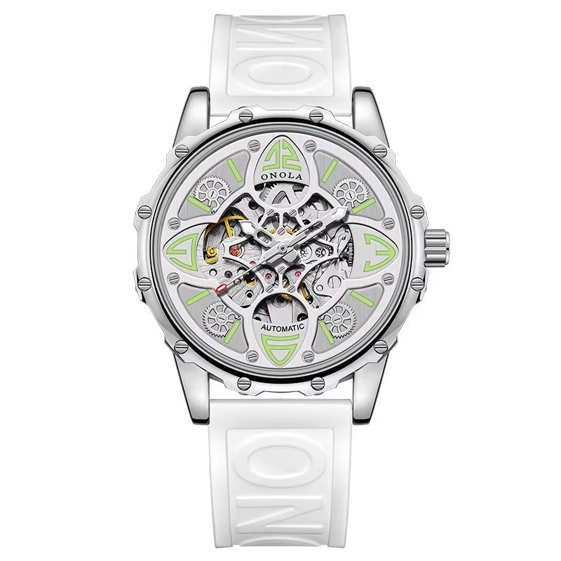 ONOLA 3833 Customized Watch Top Brand Fashion Business Dress Men Watch Luxury Automatic Skeleton Watch - MCROONS.COM