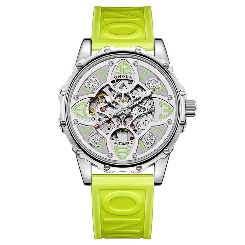 ONOLA 3833 Customized Watch Top Brand Fashion Business Dress Men Watch Luxury Automatic Skeleton Watch - MCROONS.COM