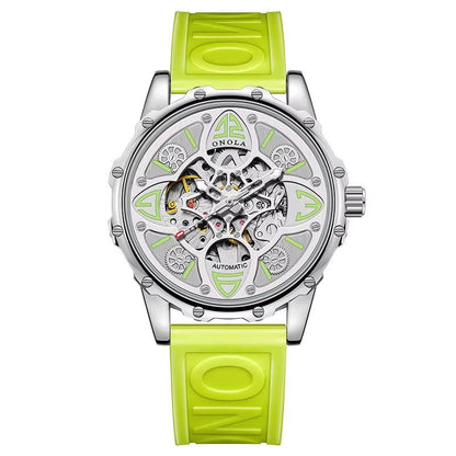 ONOLA 3833 Customized Watch Top Brand Fashion Business Dress Men Watch Luxury Automatic Skeleton Watch - MCROONS.COM