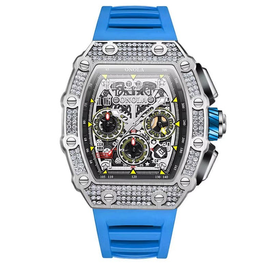 ONOLA 6826D Top Brand Automatic Watch Sports Waterproof Men Watches Quality Wrist Chronograph Mechanical Watches Custom Logo - MCROONS.COM