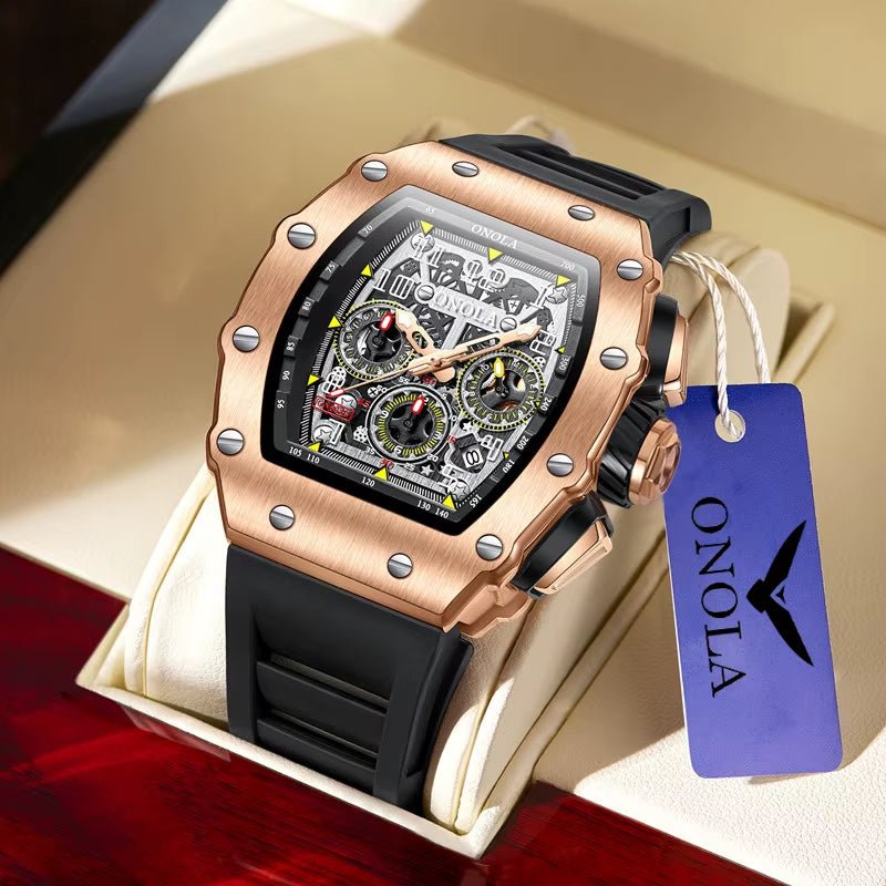 ONOLA 6832 Brand New Customized LOGO Watches Automatic Tourbillon Watch Jam Tangan Men Watch Luxury - MCROONS.COM